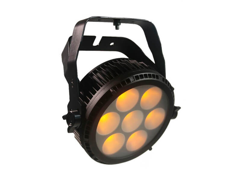 7pcs 25W RGBWA 5in1 LED 방수 라이트 워커