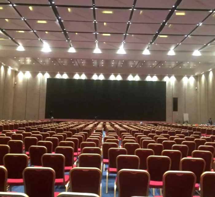 Dinghu 극장 LED 스튜디오 빛 스레드 렌즈 스포트 라이트 프로젝트 케이스