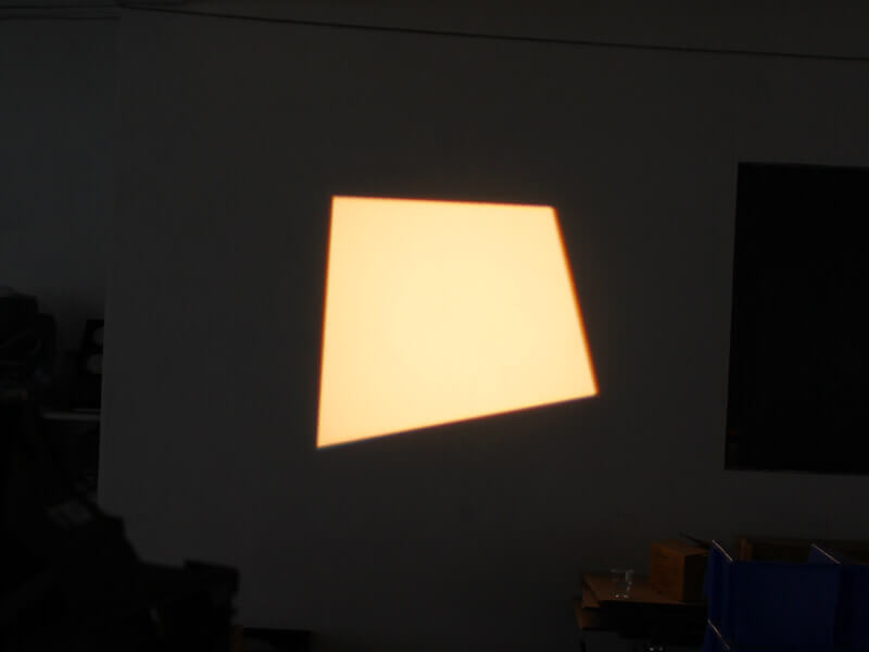 50W 미니 RGBW LED 타원형 반사체 스포트라이트 Leko Light