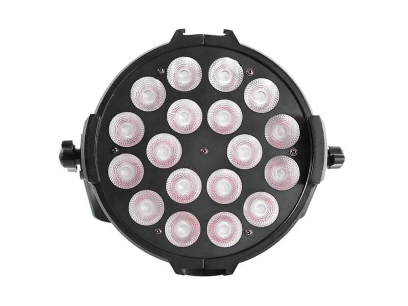 18pcs 4in1 LED 실내 파 빛